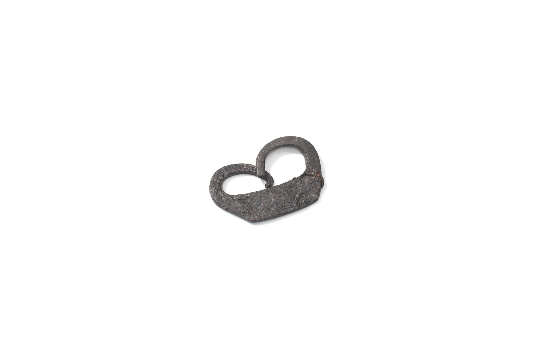 Iron fire striker. 15th–early 16th century. 
