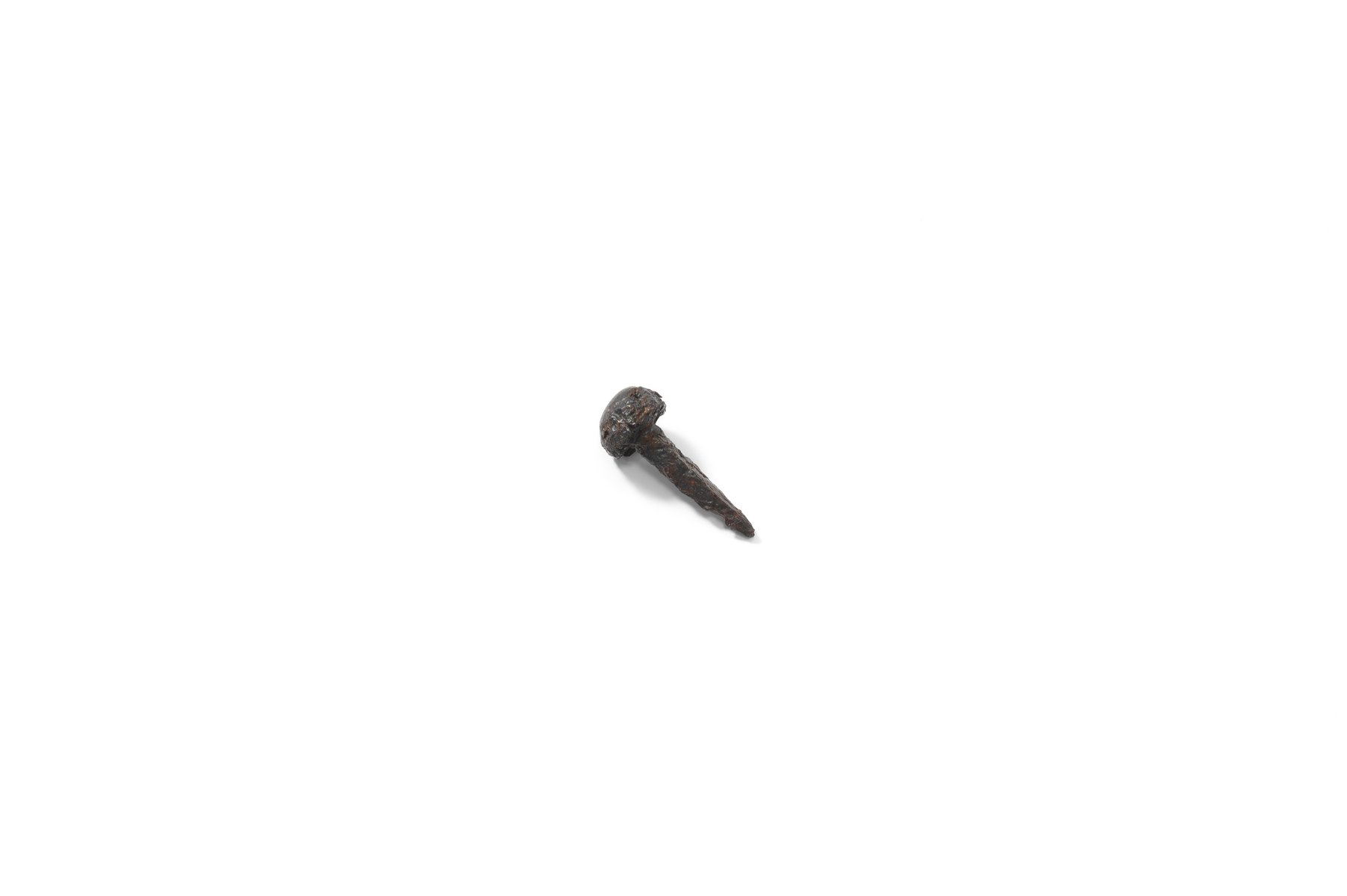 Iron nail. 14th–15th century. 
